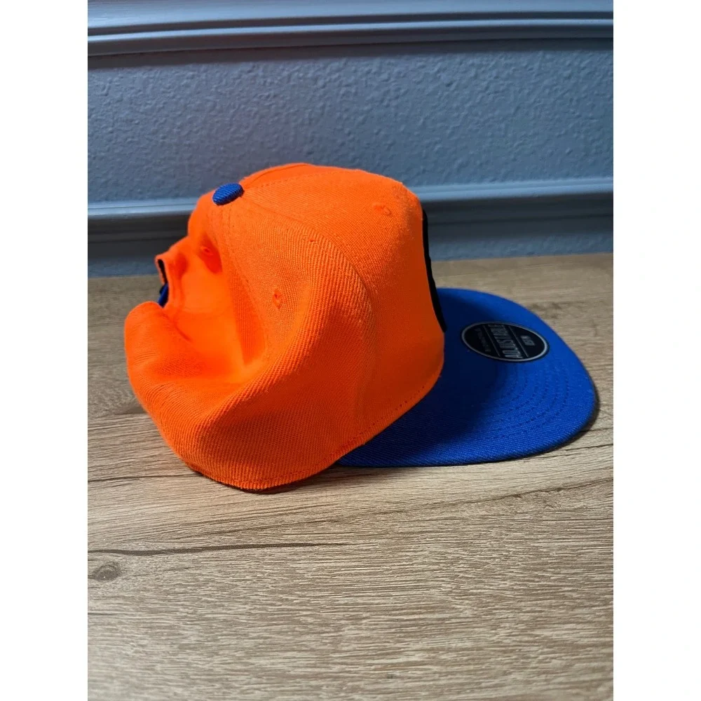 Dragon Ball Z Bioworld Orange‎ Blue Adjustable Snapback Hat Anime DBZ Cap